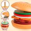 Montessori Stacking Toy - BurgerBuilders