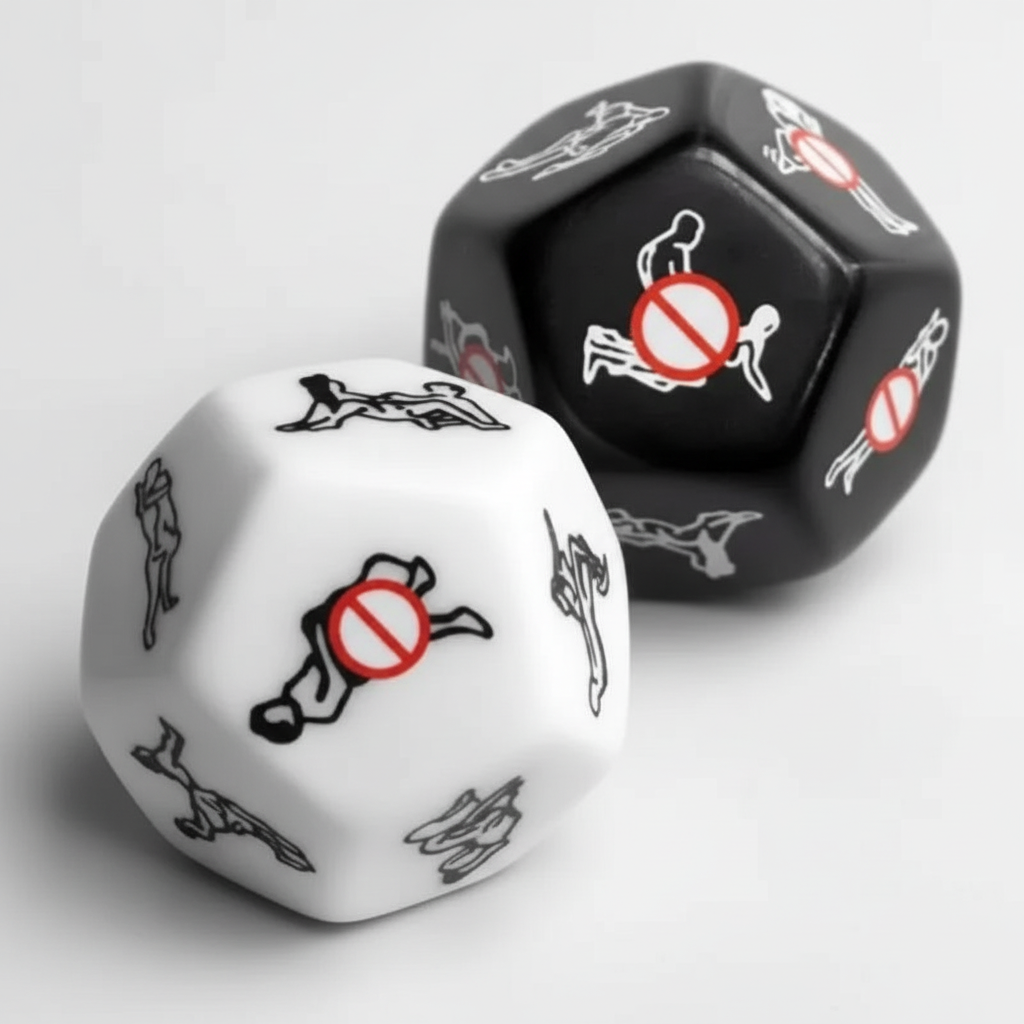 12 Sided Acrylic Dice Set - Intimixor