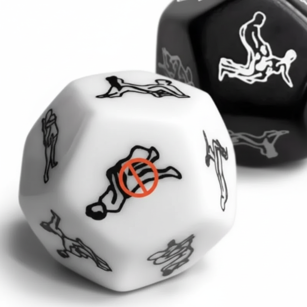 12 Sided Acrylic Dice Set - Intimixor