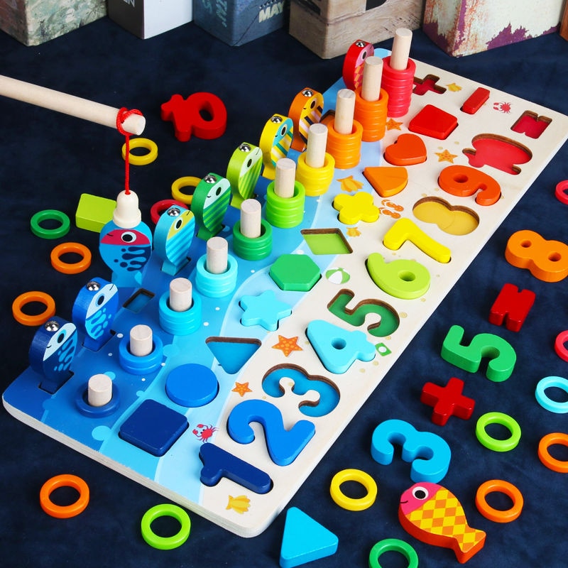 Montessori Toddler Playboard - Wooden PlaySafari