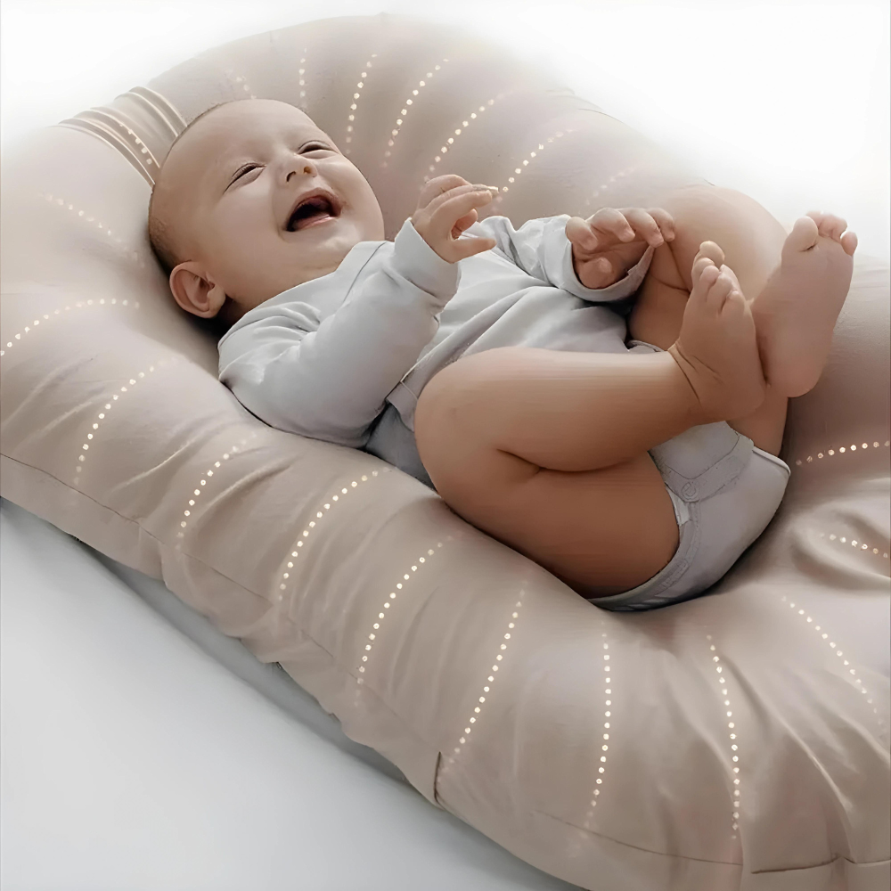 DreamNest Baby Pillow | Safe Comfortable Ergonomic Soft Versatile