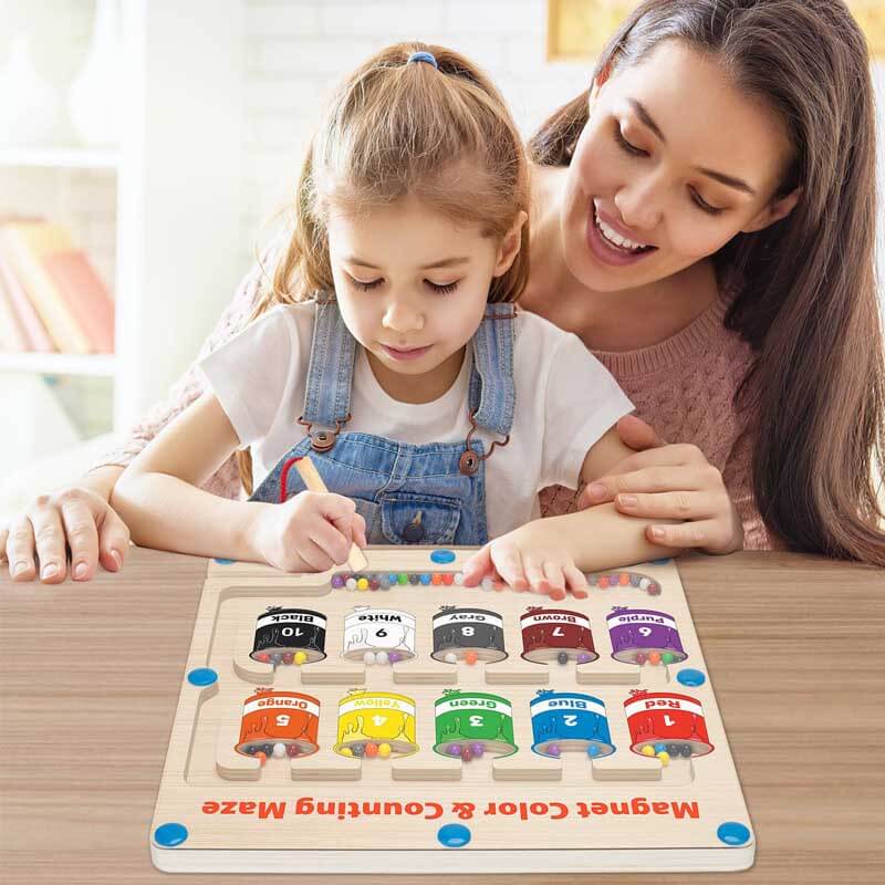 Colourful Magnetic Counting Puzzle - MagniTally