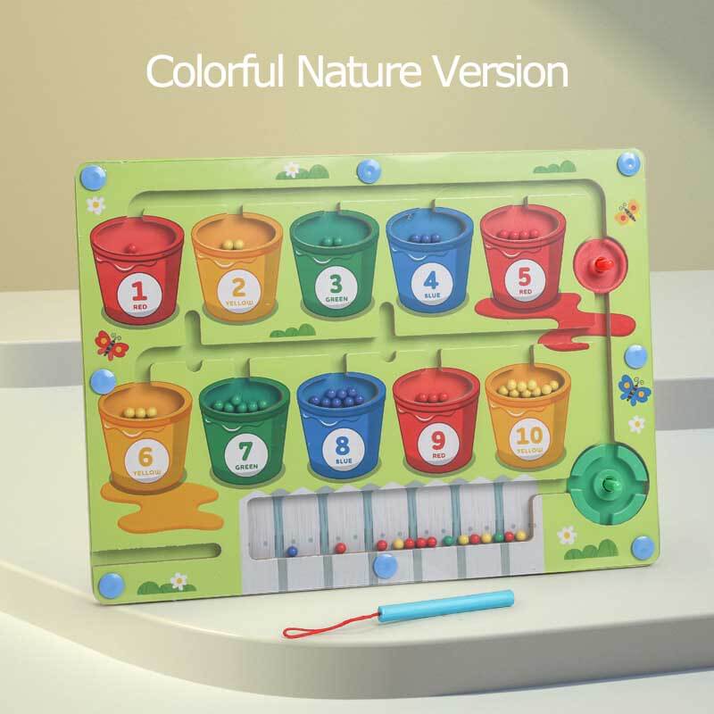 Colourful Magnetic Counting Puzzle - MagniTally