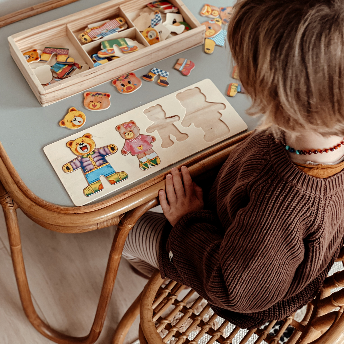 Wooden Puzzle - DressUp Max