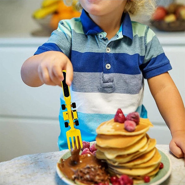 Bulldozer Kids Cutlery Set - ConstructoFork