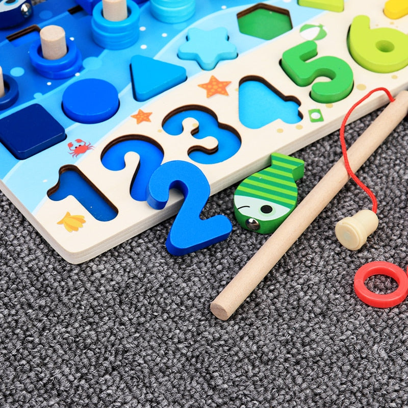 Montessori Toddler Playboard - Wooden PlaySafari