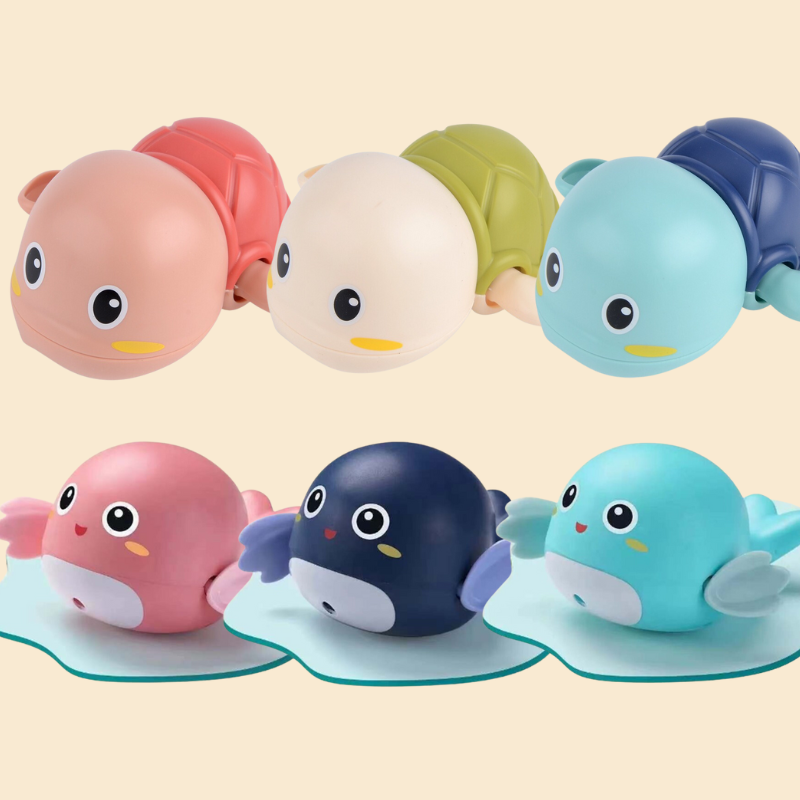 Wind-Up Animal Bath Toys - SplashMates