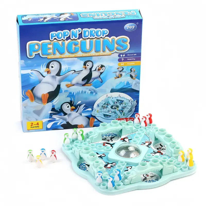 Penguin Glide – Chilly Adventure Board Game