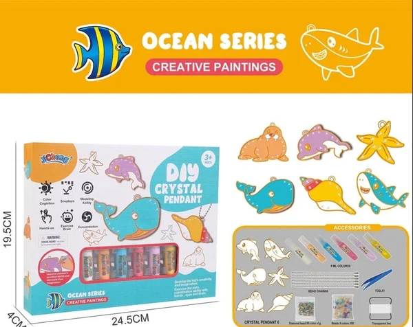 DIY Keyring Painting Kit - SparkleArt