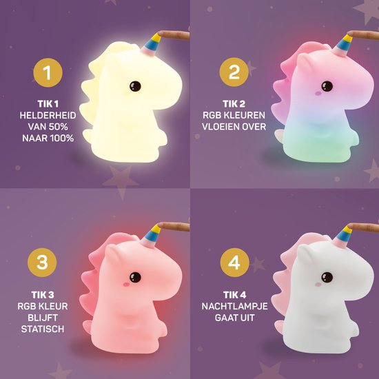 Unicorn Night Light - DreamCrest