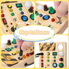 Montessori Toddler Pinboard with 27 LED Lights - BrightMinds