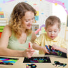 Scratch card set with Magical Rainbow Colors - ColorBurst