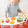 Montessori Stacking Toy - BurgerBuilders