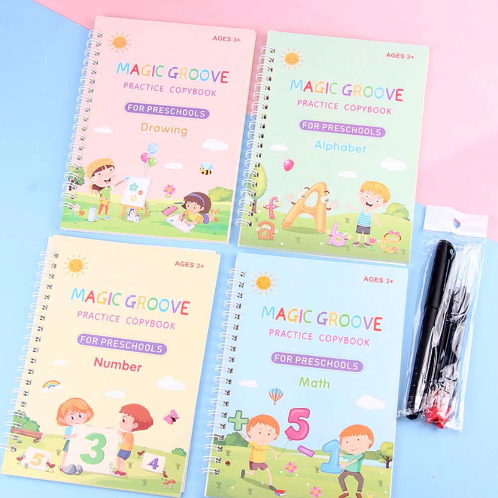 Children's Writing Book - Creative Scribbles