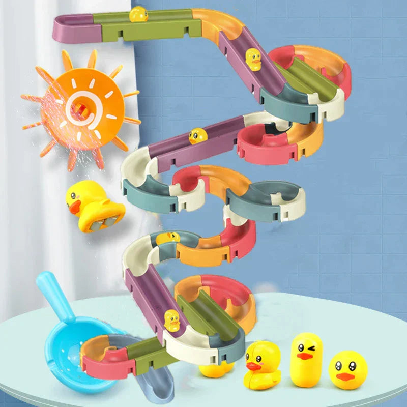 Toy Ducks Water Slide - Duckie Adventure