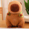 Cuddly Capybara with Turtle Backpack - TurtleBuddy