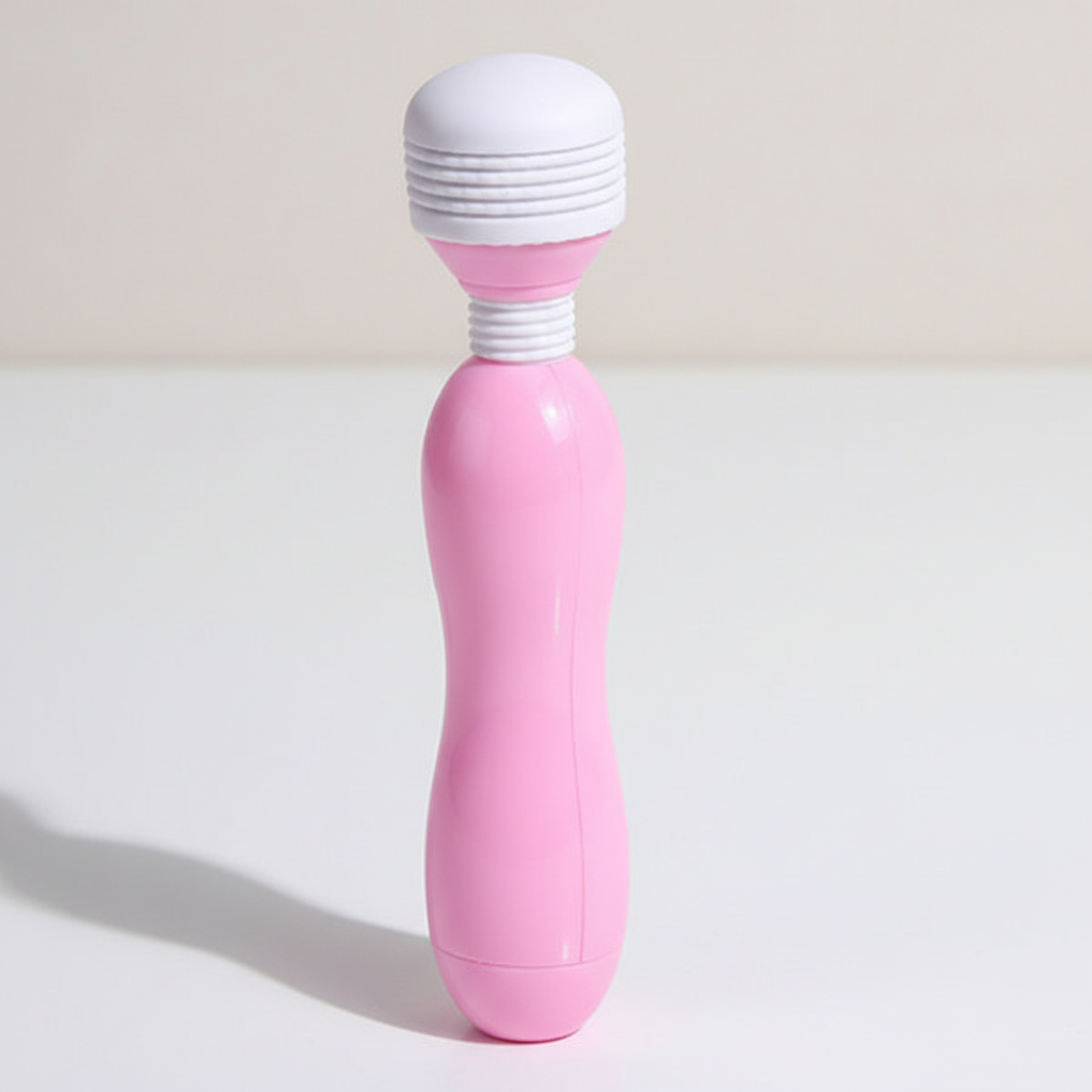 Compact Silicone Wand Massager - SilkWandor