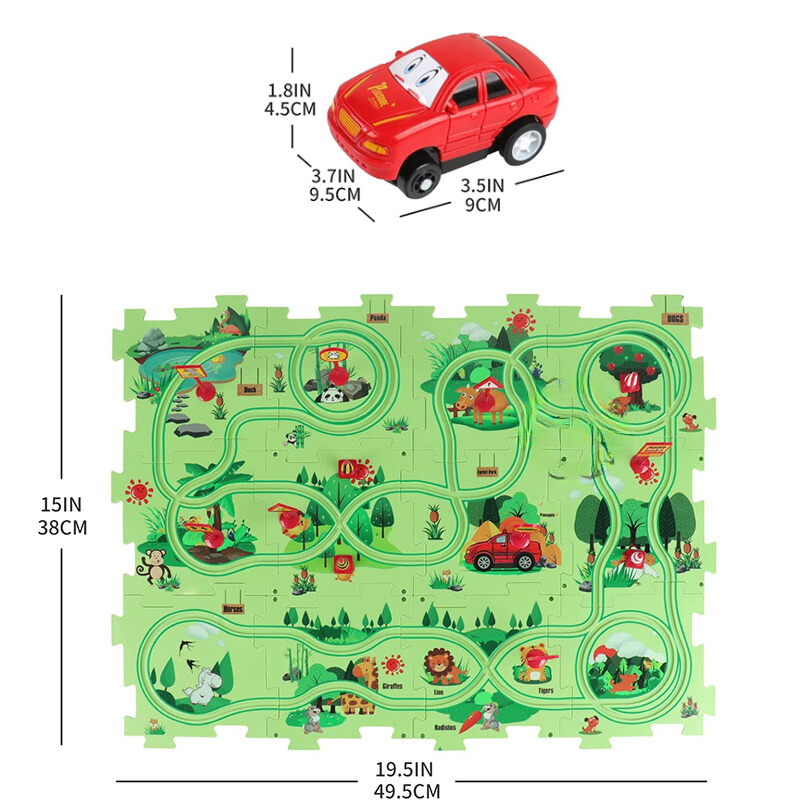 Problem-Solving Kids' Puzzle - RacePuzzle