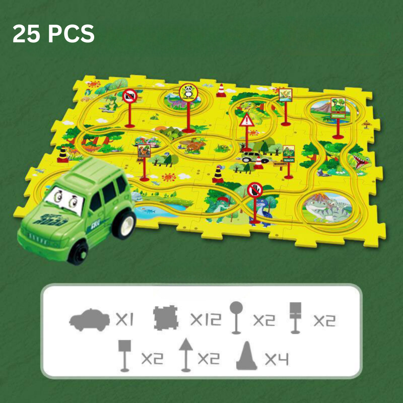 Problem-Solving Kids' Puzzle - RacePuzzle