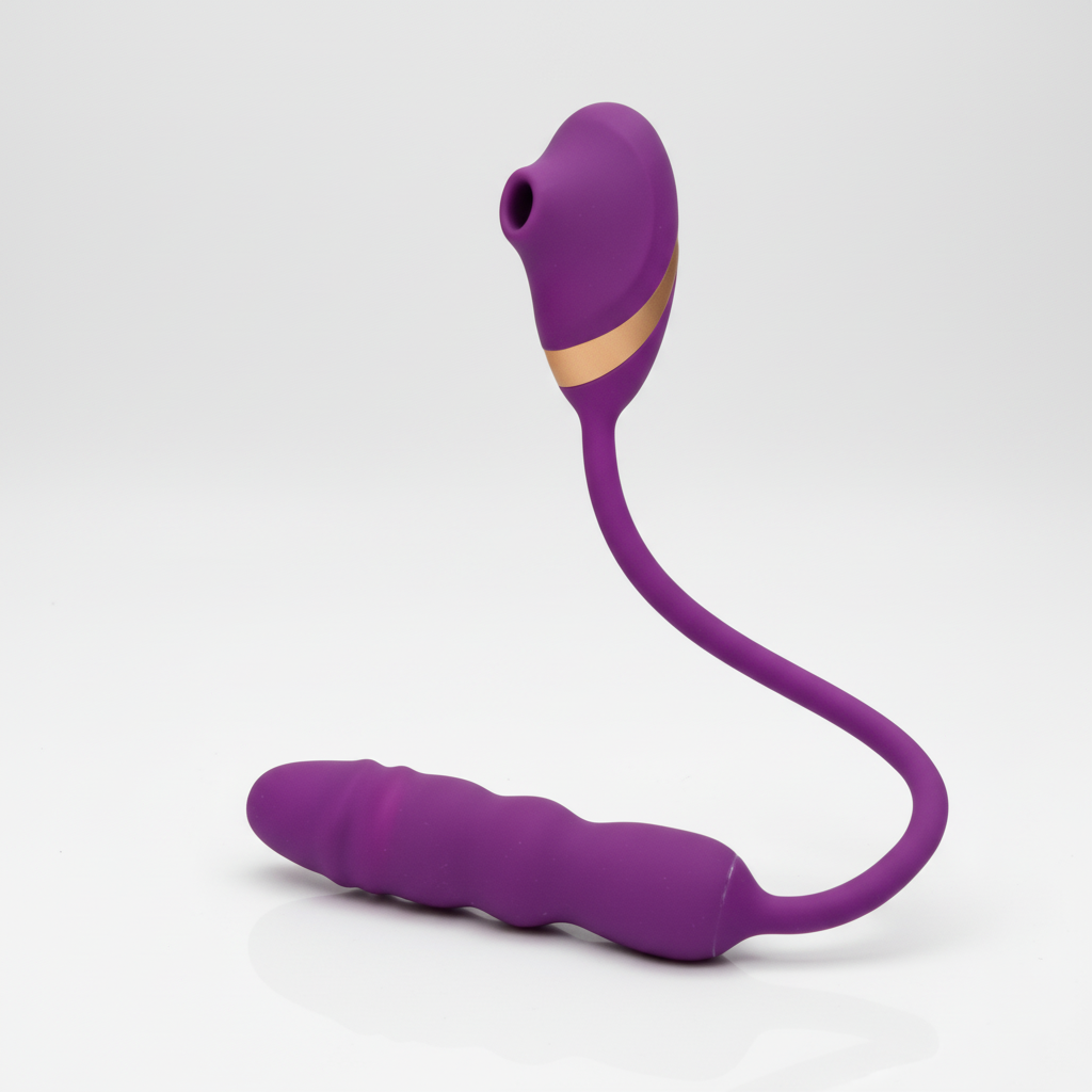 Dual Action Silicone Vibrator - Veluretta