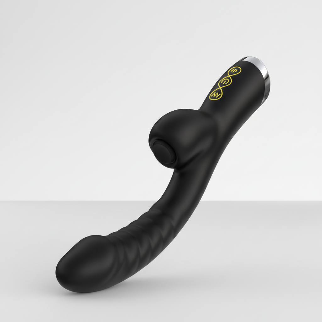 Dual Action Tongue And Shaft Stimulator - Ripplix