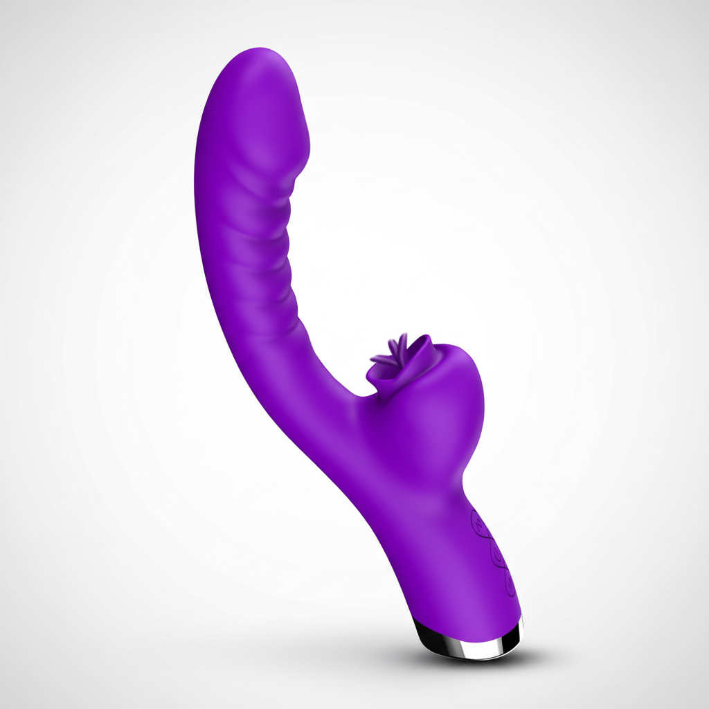 Dual Action Tongue And Shaft Stimulator - Ripplix