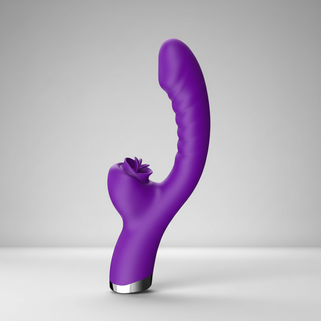 Dual Action Tongue And Shaft Stimulator - Ripplix