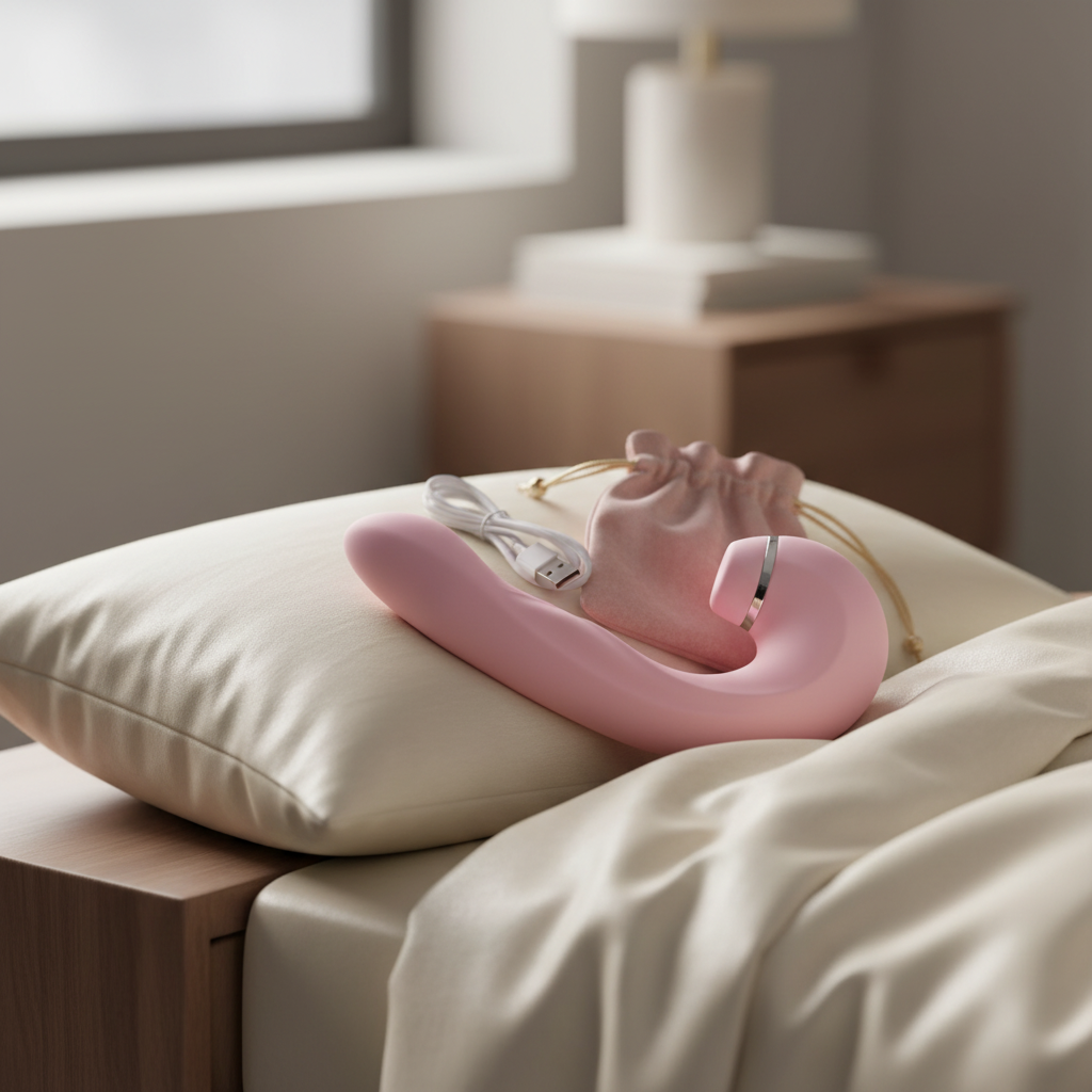 Ergonomic Dual Stimulator Design - Caressique