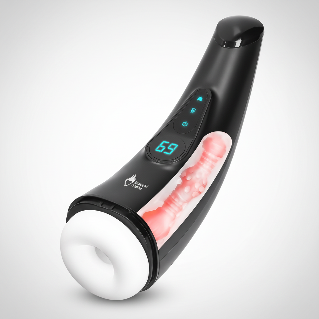 Ergonomic Heated Masturbator - SensaWave