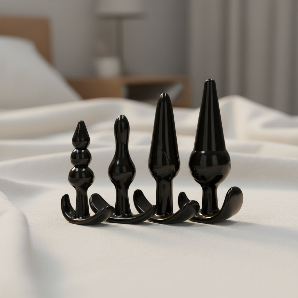 Four Size Tapered Plugs Set - Luxoryn