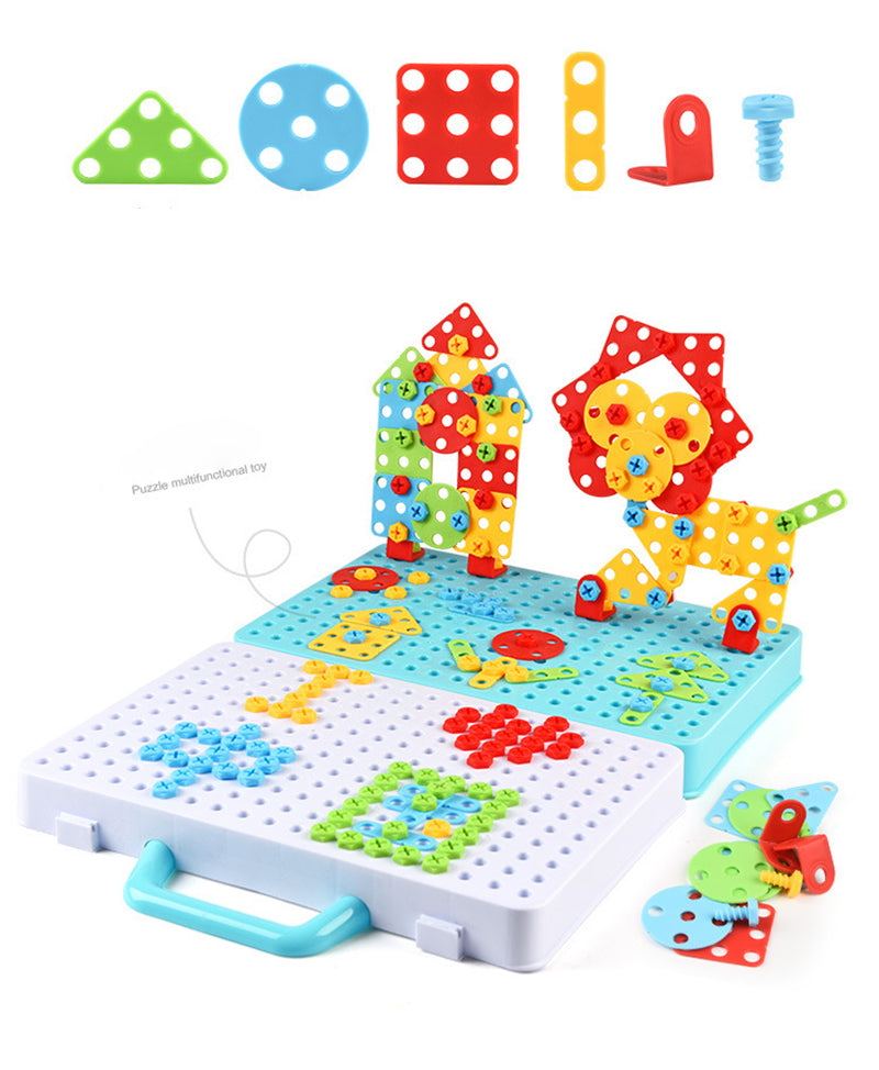 Creative Building Set with Toy Drill - BuildyDrill