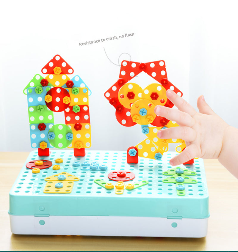 Creative Building Set with Toy Drill - BuildyDrill