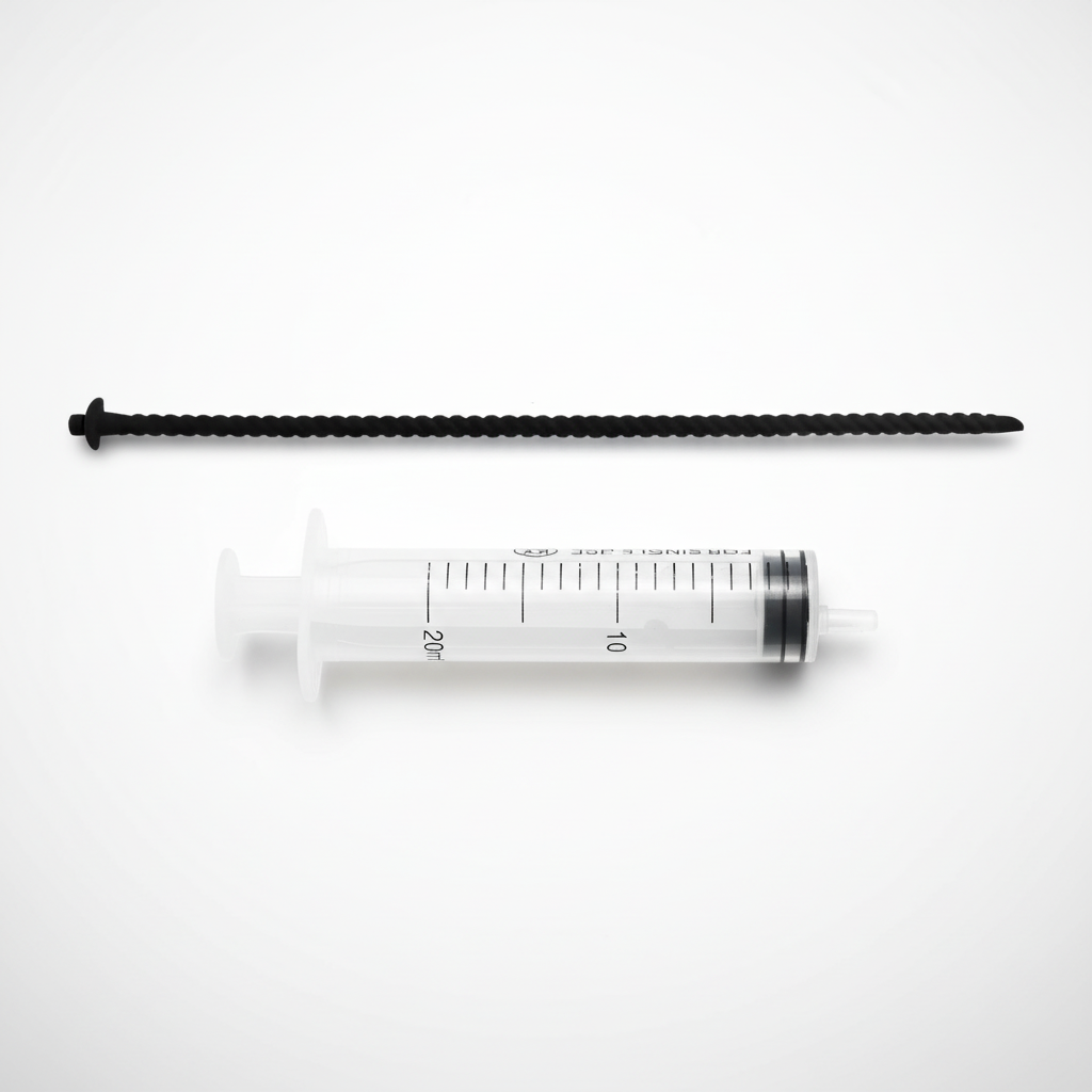 Hollow Silicone Catheter Plug - ProstaPurex