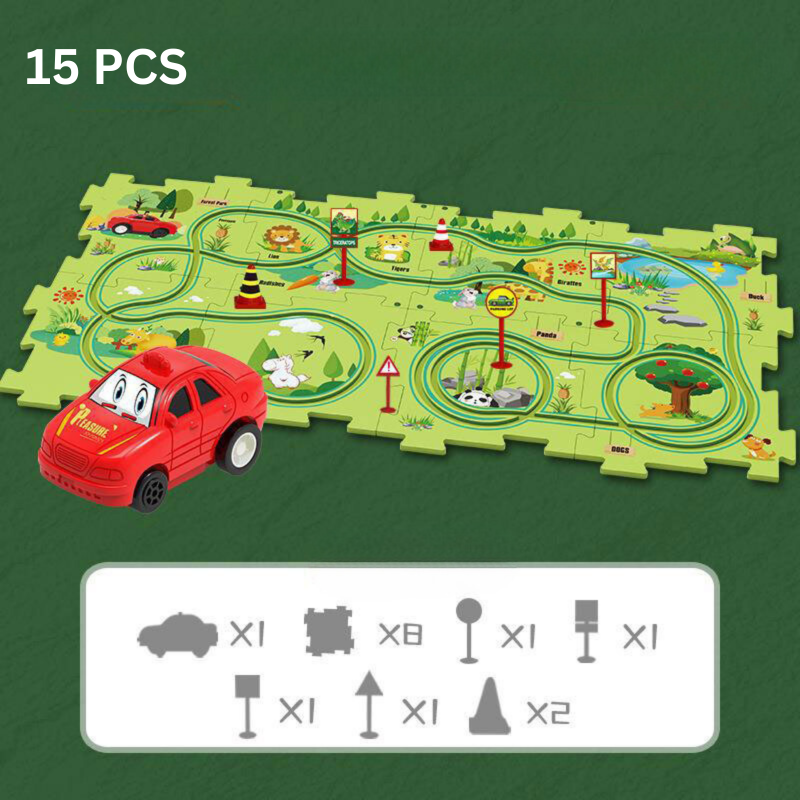 Problem-Solving Kids' Puzzle - RacePuzzle