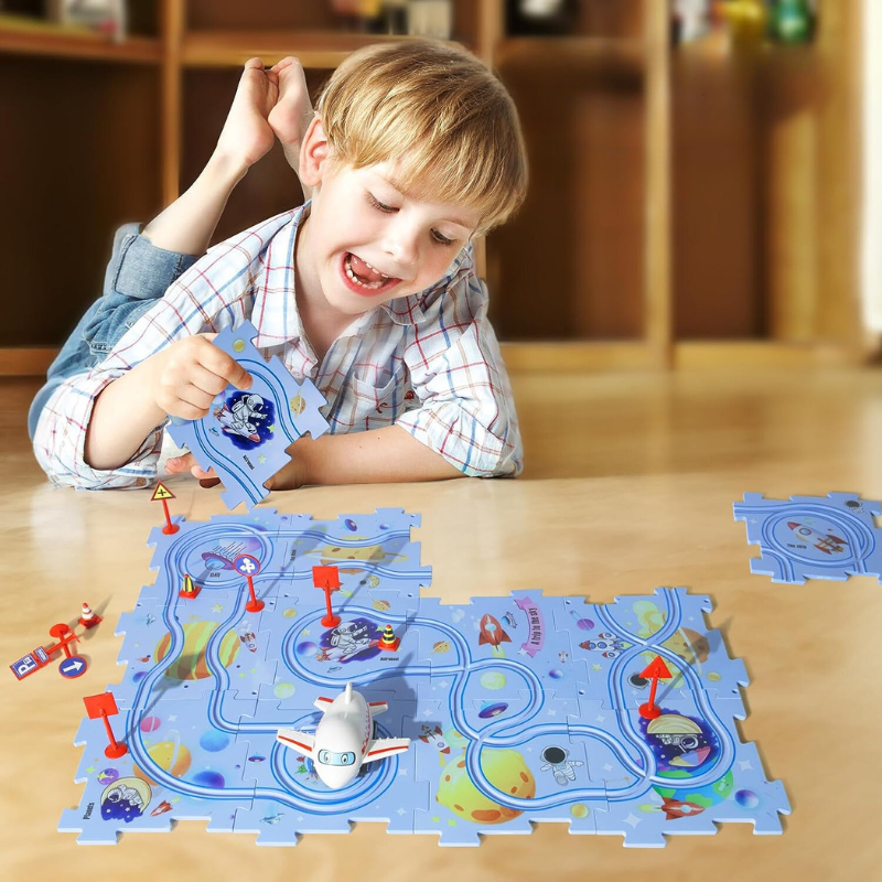 Problem-Solving Kids' Puzzle - RacePuzzle