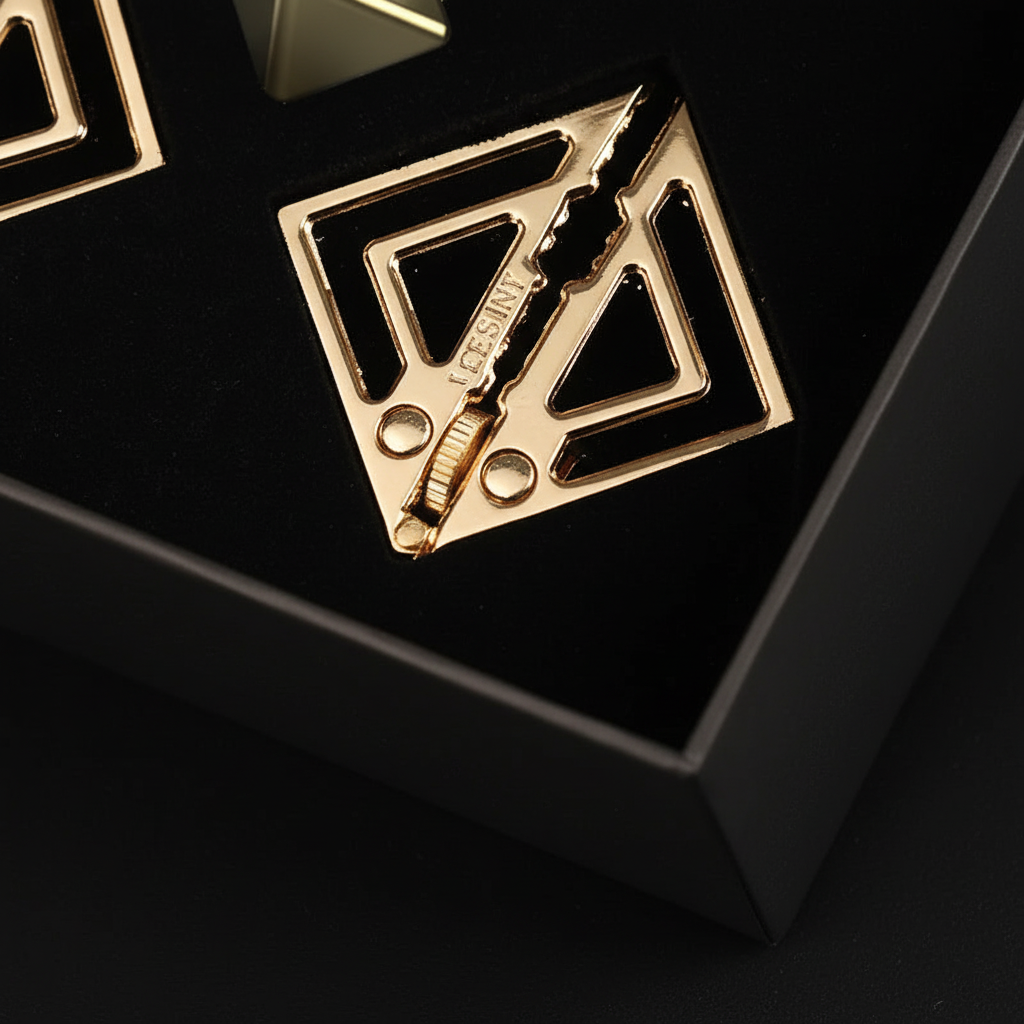 Minimal Geometric Nipple Clamp Set - Luxepta