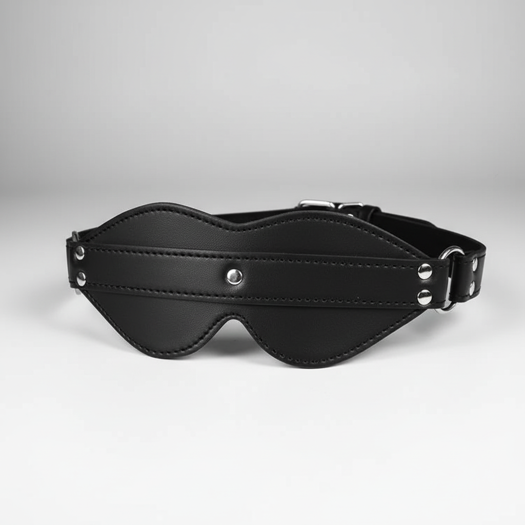 PU Leather BDSM Blindfold - Velvoshade