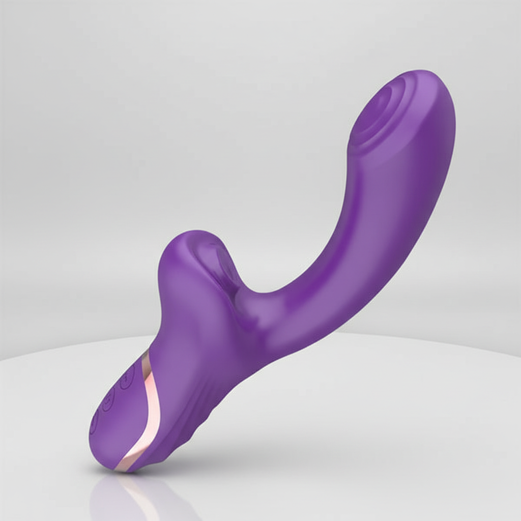 Quiet Vibration Dual Stimulation Massager - Evokea