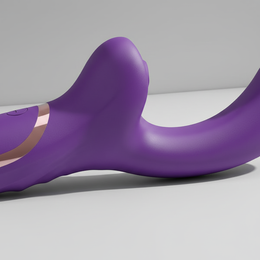 Quiet Vibration Dual Stimulation Massager - Evokea