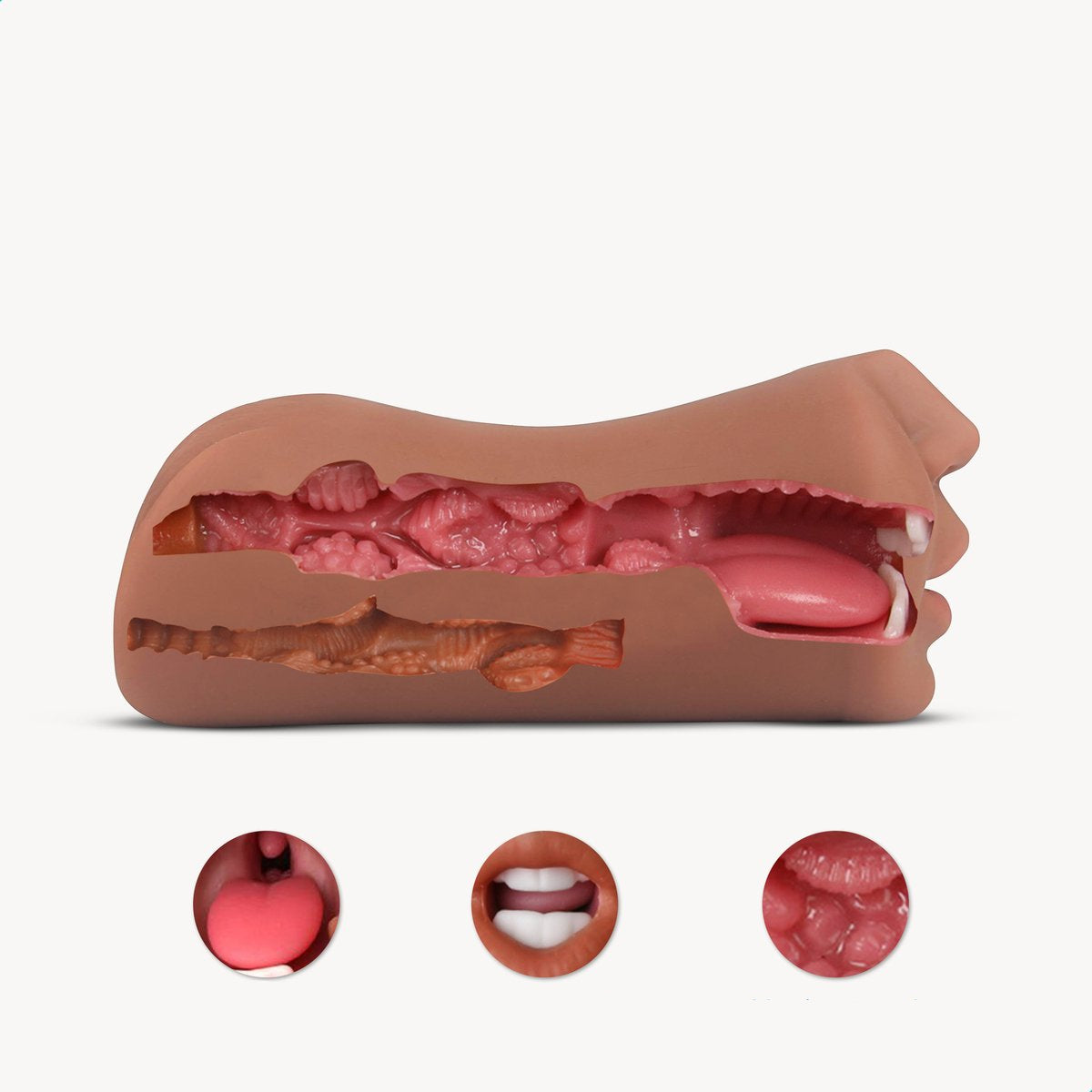 Realistic Silicone Masturbator Sleeve - Arothica