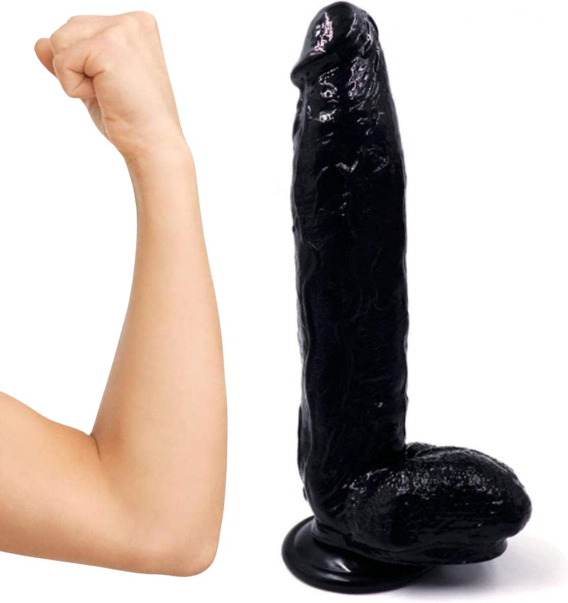 Realistic Textured Silicone Dildo - Deeporia