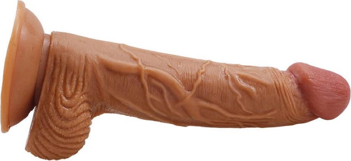 Realistic Textured Silicone Dildo - Realuxeon