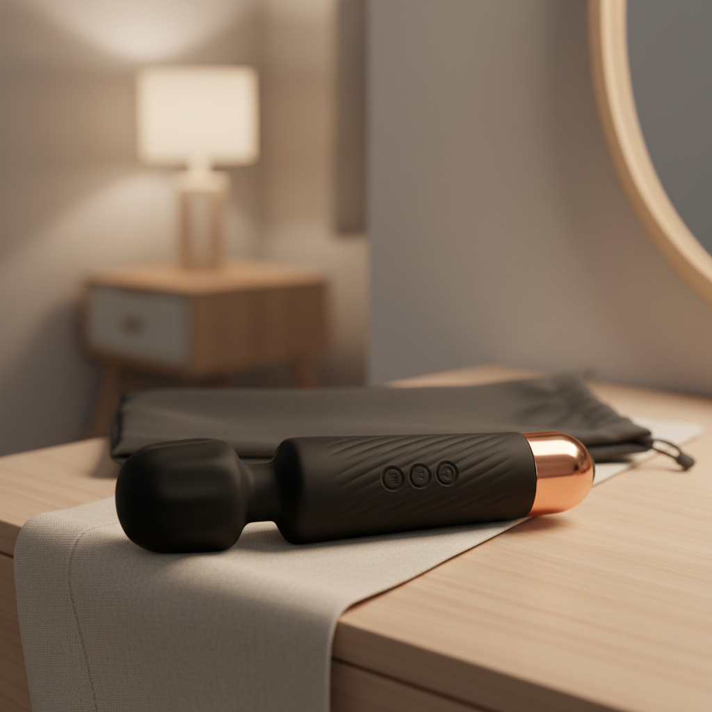 Rechargeable Discreet Pleasure Wand - Lunavive