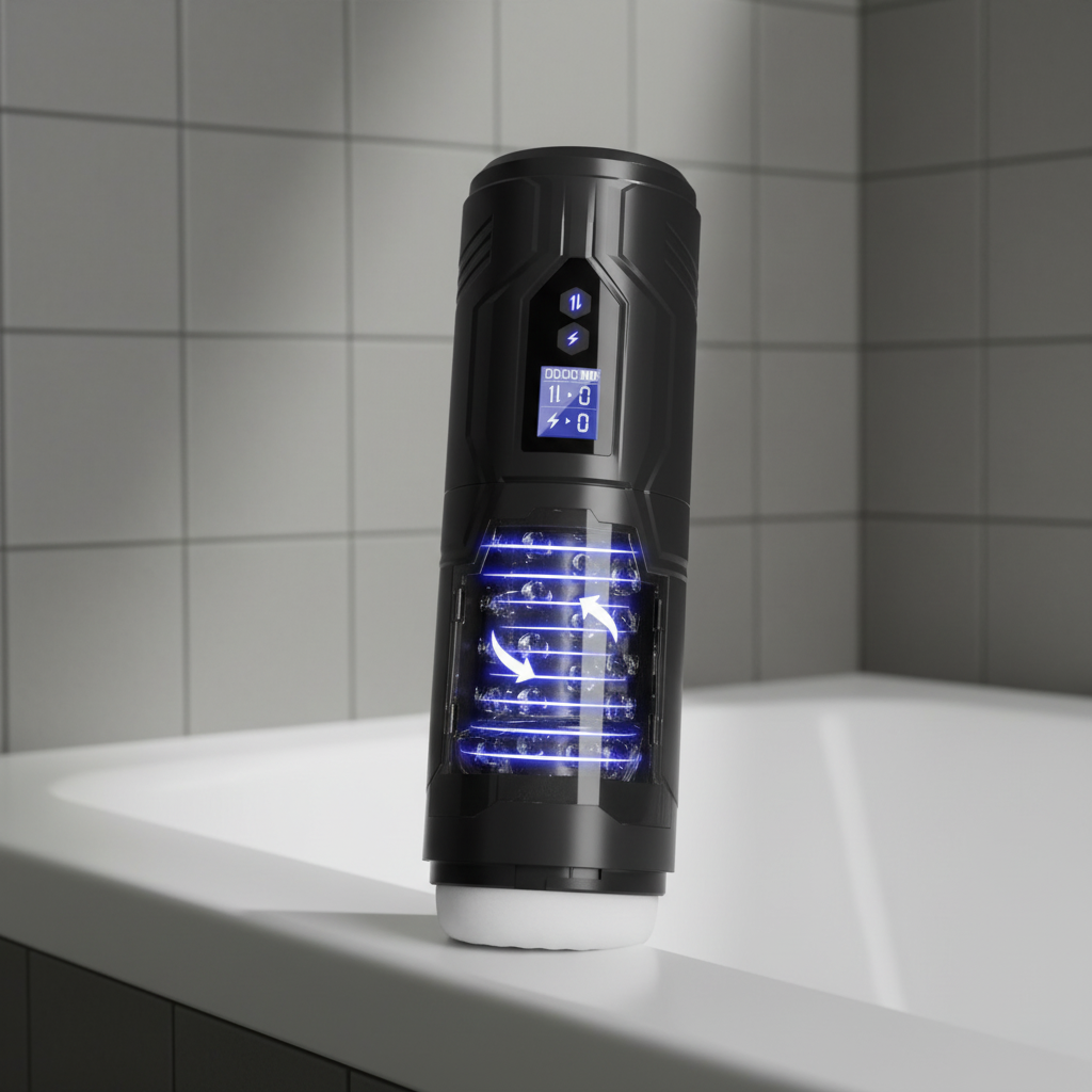 Rechargeable Male Masturbator Device - Rovantex