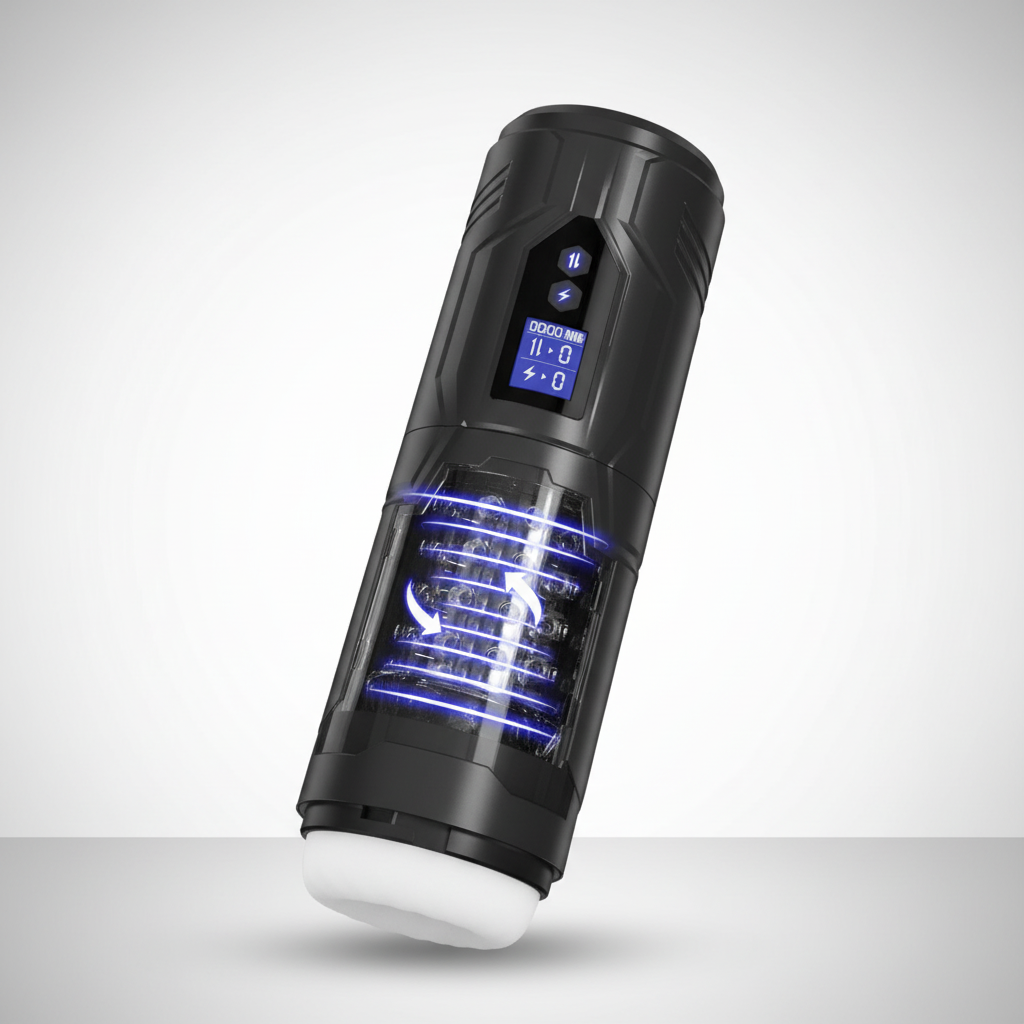 Rechargeable Male Masturbator Device - Rovantex