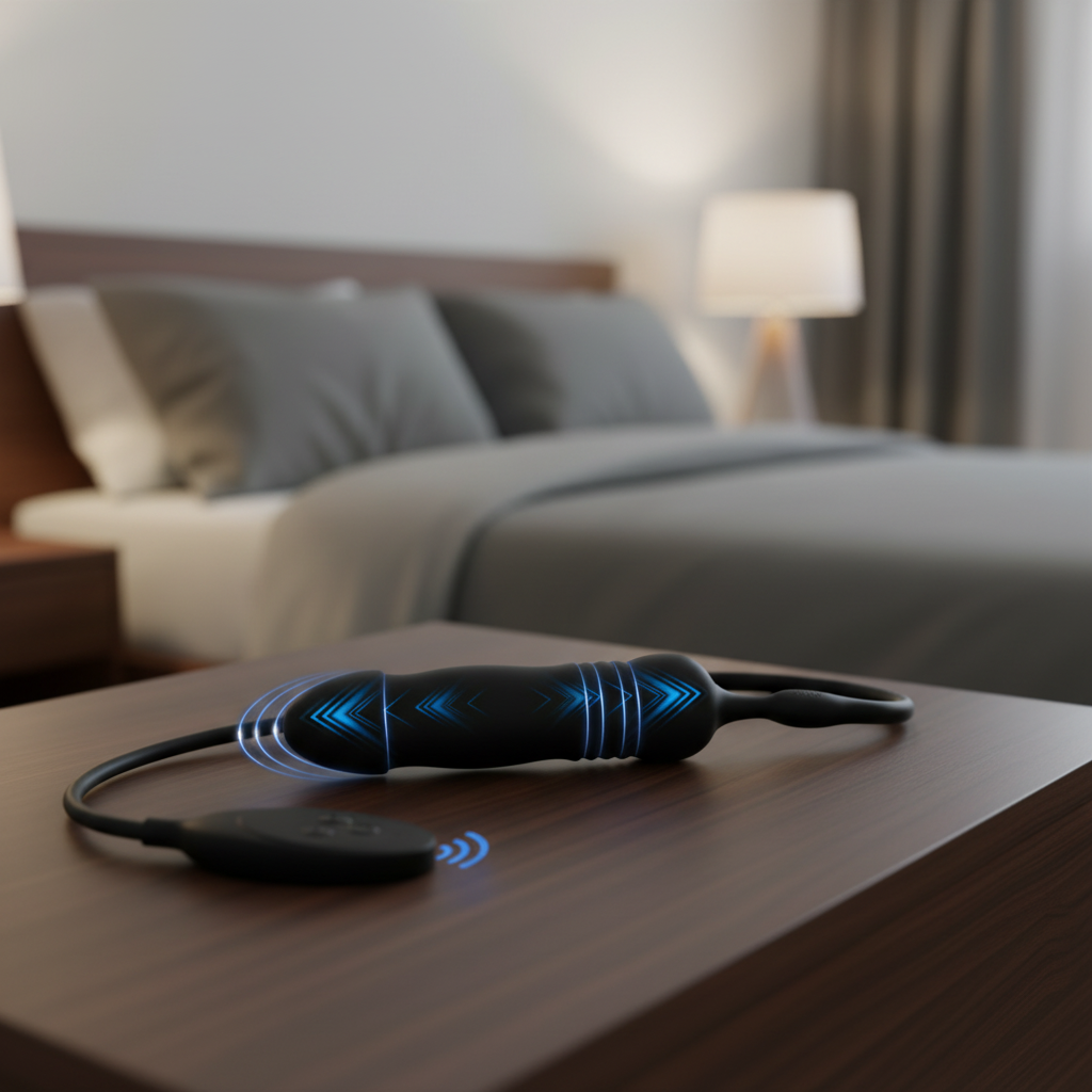 Retractable Vibrating Anal Stimulator - Thrustro