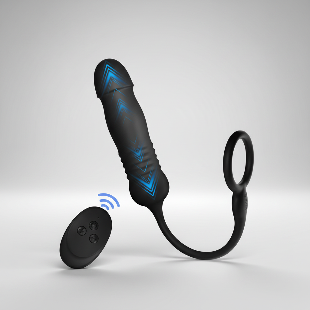 Retractable Vibrating Anal Stimulator - Thrustro