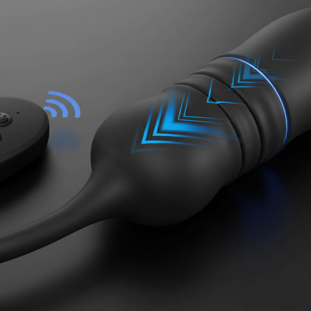 Retractable Vibrating Anal Stimulator - Thrustro