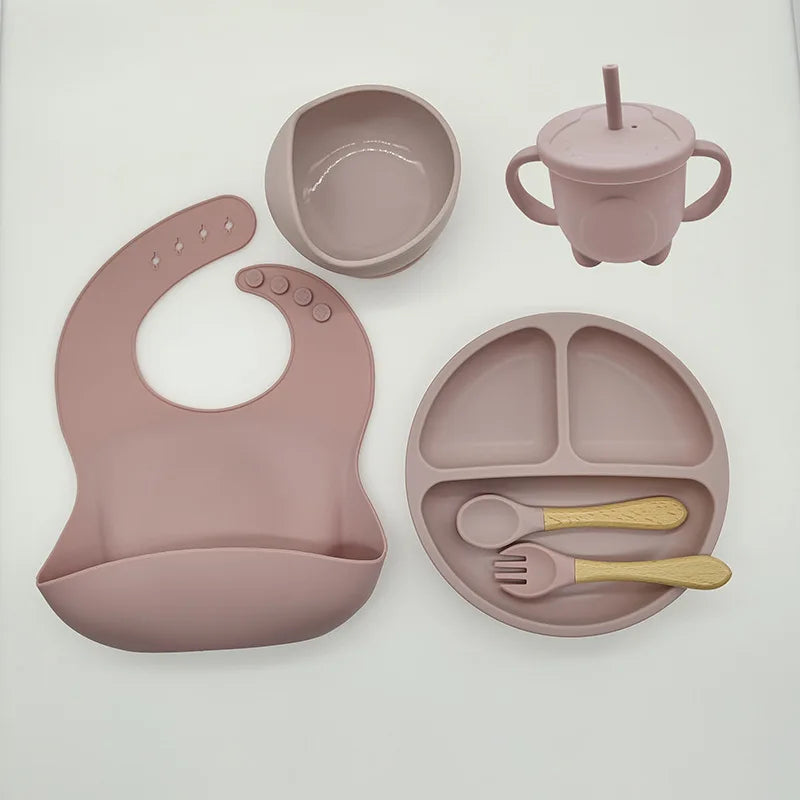 Silicone Feeding Set for Babies - TinyBites