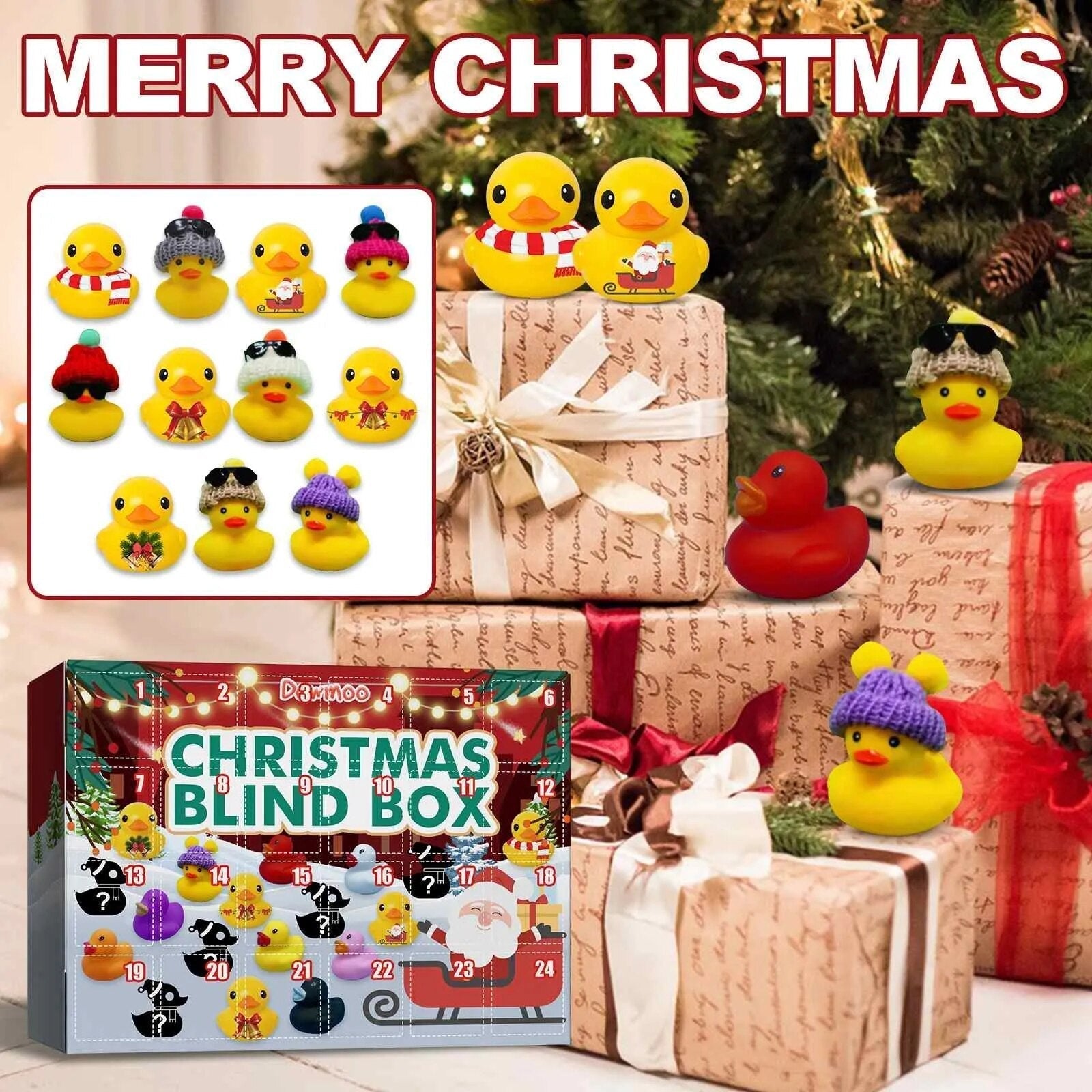 Rubber Duck Advent Calendar 2024 - Splashmas Surprise